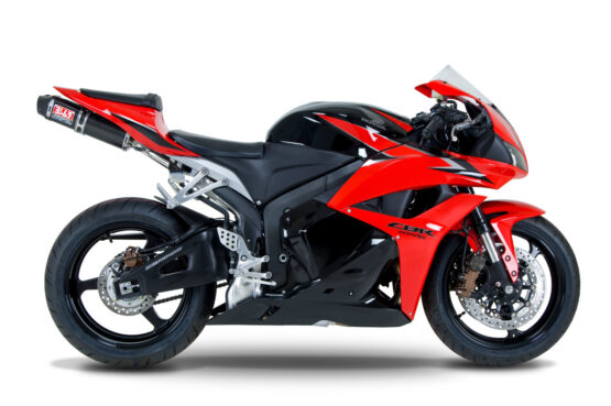 Yoshimura RS5 Carbon Fiber Slip-On Exhaust Black Fits 09-25 Honda CBR600RR - Image 2