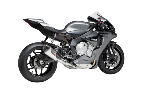 Yoshimura Alpha-T 3/4 Slip-On Exhaust Stainless/Carbon Fits Yamaha R1 - Image 3