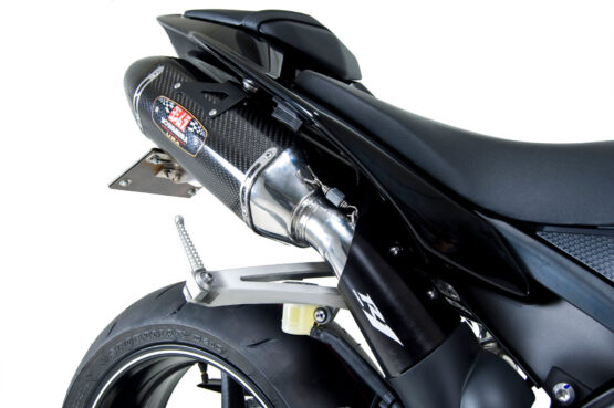 Street R77 Carbon Fiber Dual Slip On Exhaust - Image 3