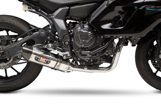 R77 Works Stainless Full Exhaust Silver Fits 15-21 Yamaha FZ-07 MT-07 XSR700 - Image 3