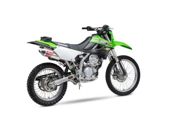 Yoshimura RS-2 Aluminum Slip-On Exhaust Silver Fits Kawasaki KLX250S/SF - Image 2