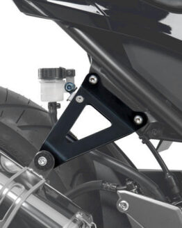 Yoshimura Muffler Bracket Black Aluminum Fits 13-17 Kawasaki Ninja 300