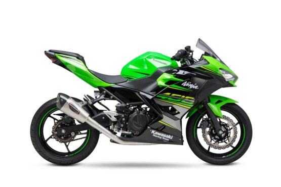 Yoshimura Alpha T Stainless Full Exhaust Fits Kawasaki Ninja 400 - Image 2