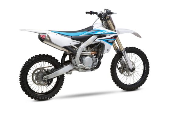 Yoshimura RS4 Aluminum Slip-On Exhaust Silver Fits 19-20 Yamaha YZ250F