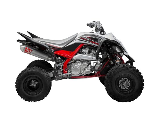 Yoshimura RS2 Full Exhaust Aluminum/Stainless Fits 15-24 Yamaha Raptor 700 - Image 7