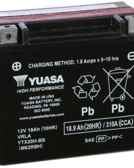 AGM Maintenance Free Battery YTX20H-BS