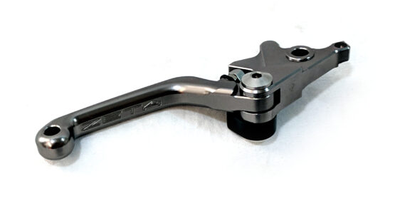 Zeta Pivot CP CNC Shorty Brake Lever Gray Fits Suzuki DRZ400
