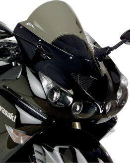 Light Smoke Double Bubble Windscreen
