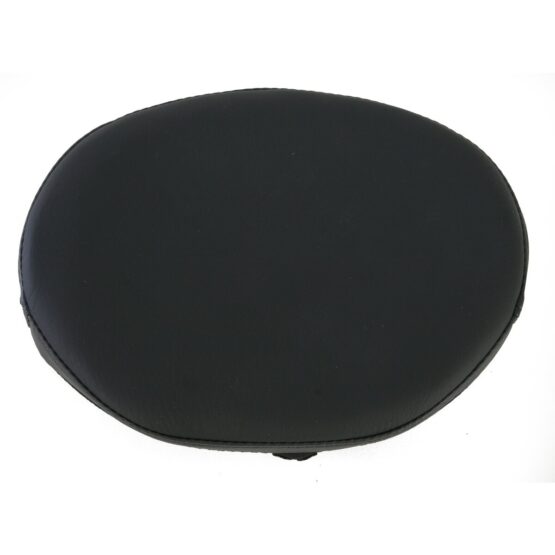 Drag Specialties Oval Sissy Bar Pad Smooth Black For Harley FL 97-22